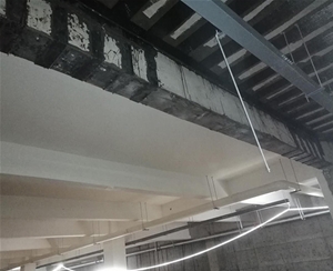 蚌埠九九廣場(chǎng)梁粘鋼